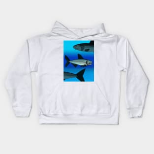 A Fish Named "Dagon" Kids Hoodie